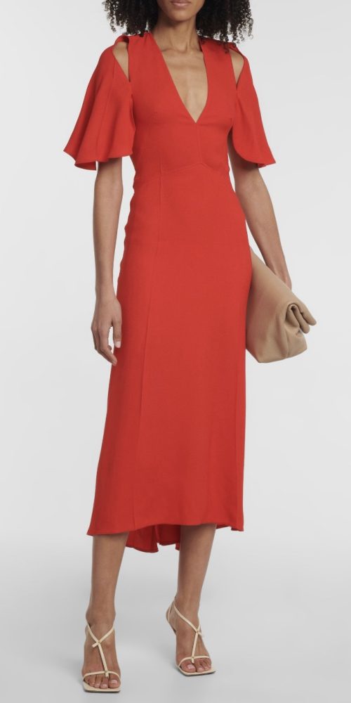 Victoria Beckham Cutout Midi Dress - €100 per week